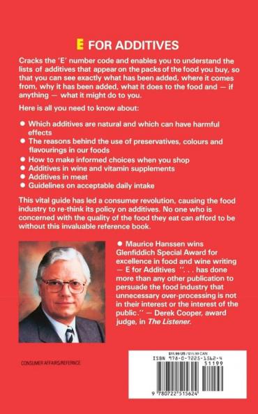E for Additives (Completely Revised Bestselling Number Guide)