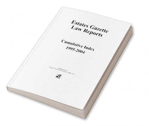 EGLR 2004 Cumulative Index