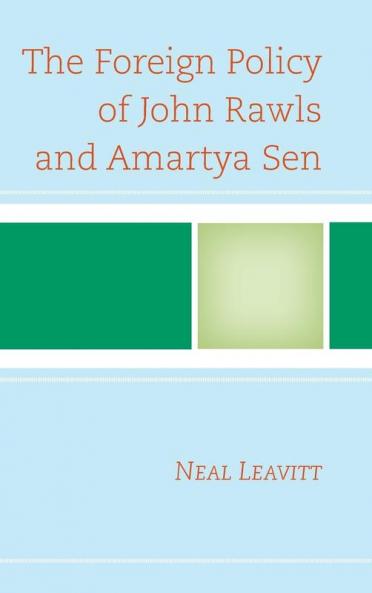 Foreign Policy of John Rawls and Amartya Sen