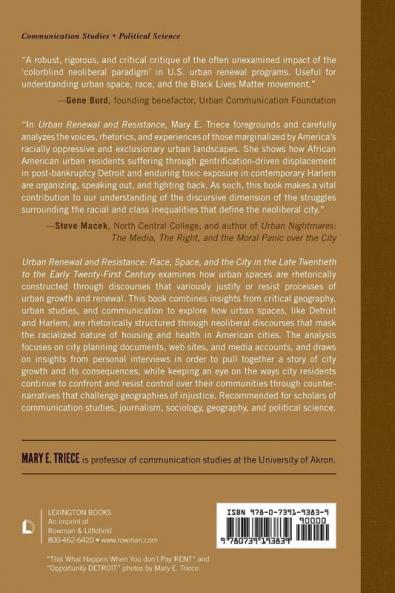 Urban Renewal and Resistance