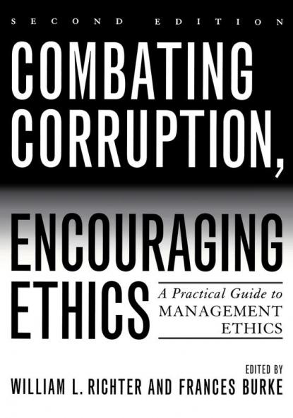 Combating Corruption Encouraging Ethics