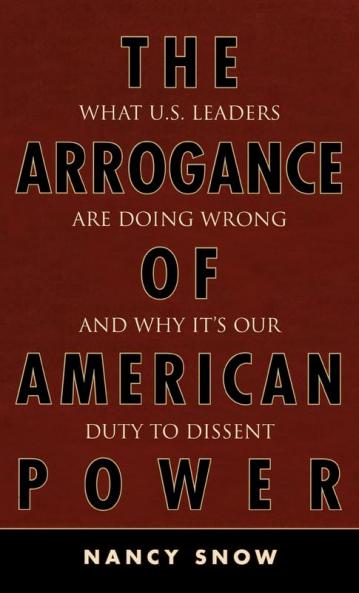 Arrogance of American Power