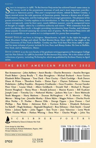 The Best American Poetry 2002