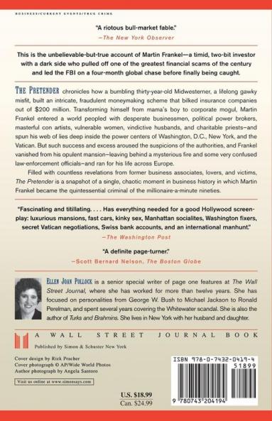 The Pretender: How Martin Frankel Fooled the Financial World and Led the Feds on One of the Most Publicized Manhunts in History (Wall Street Journal Book)