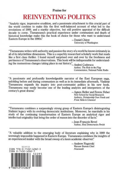 Reinventing Politics: Eastern Europe from Stalin to Havel