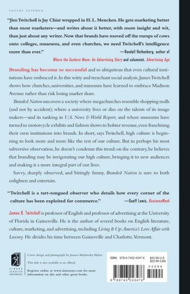 Branded Nation: The Marketing of Megachurch College Inc. and Museumworld