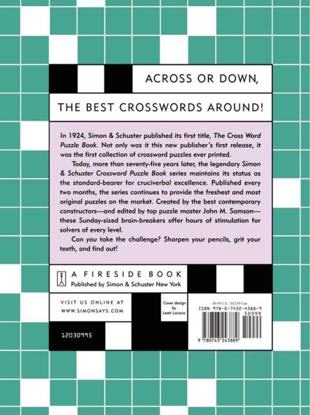 Simon and Schuster Crossword Puzzle Book #235: The Original Crossword Puzzle Publisher (Simon & Schuster Crossword Puzzle Books)