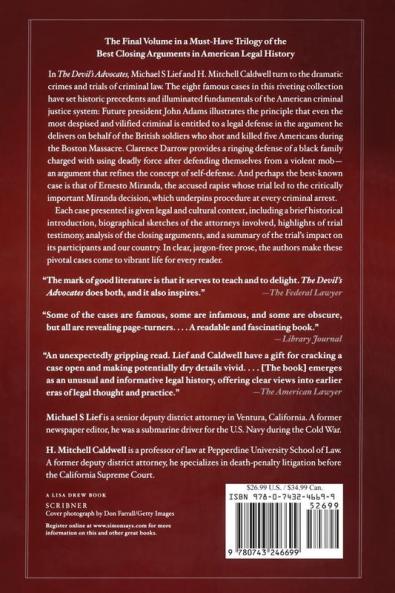 The Devil's Advocates: Greatest Closing Arguments in Criminal Law