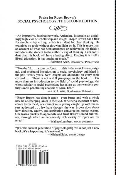 Social Psychology 2nd Edition