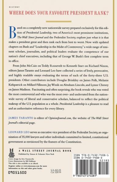 Presidential Leadership: Rating the Best and the Worst in the White House (Wall Street Journal Book)