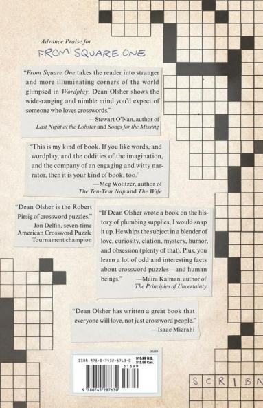 From Square One: A Meditation with Digressions on Crosswords