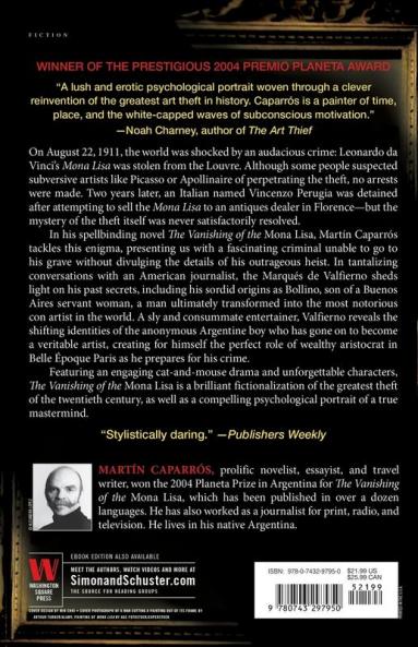 The Vanishing of the Mona Lisa: A Novel