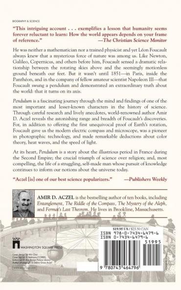 Pendulum: Leon Foucault and the Triumph of Science