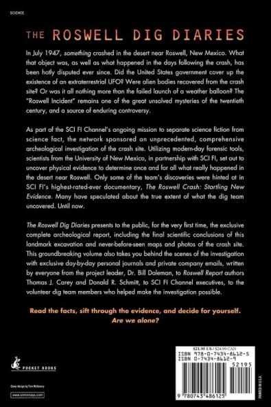 The Roswell Dig Diaries (Volume 1) (Sci Fi Declassified)