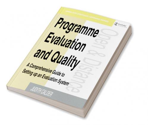 Programme Evaluation and Quality