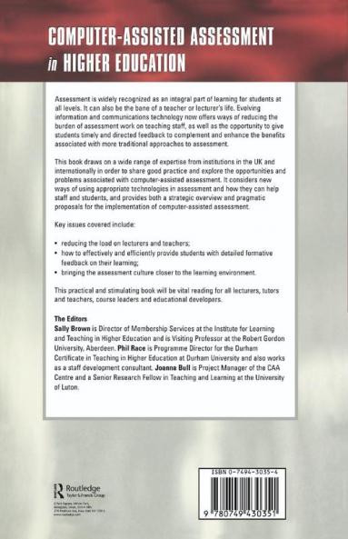 Computer-assisted Assessment of Students