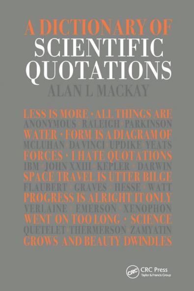 Dictionary of Scientific Quotations