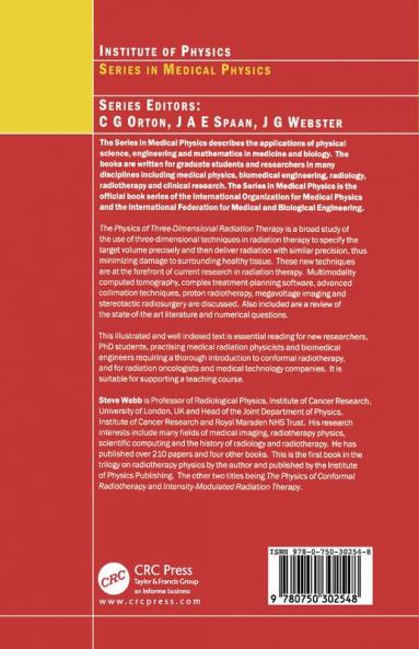 Physics of Three Dimensional Radiation Therapy
