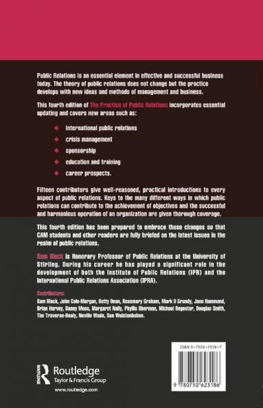 Practice of Public Relations