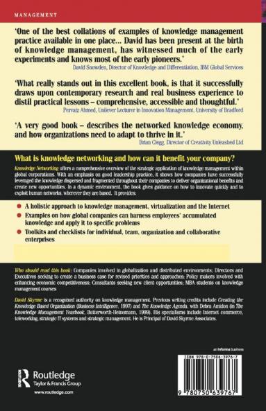 Knowledge Networking: Creating the Collaborative Enterprise