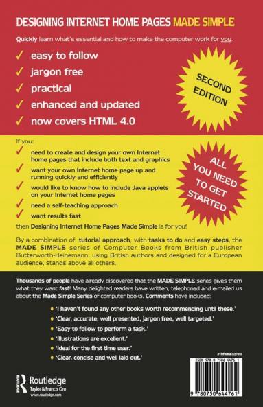 Designing Internet Home Pages Made Simple