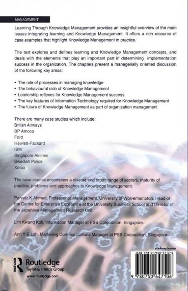 Learning Through Knowledge Management
