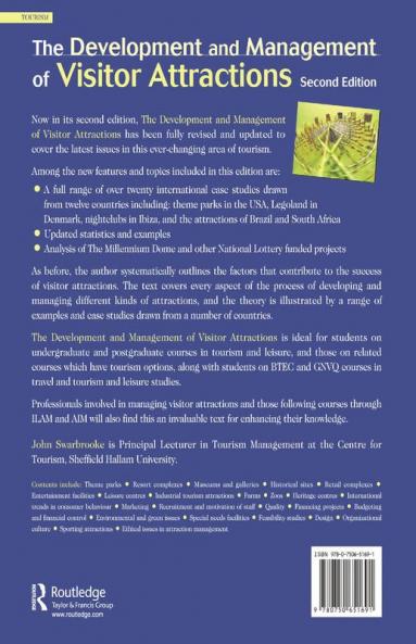 Development and Management of Visitor Attractions