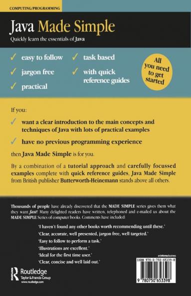 Java Made Simple