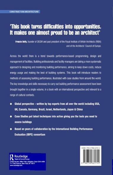 Assessing Building Performance