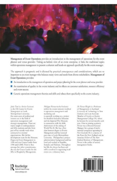 Management of Event Operations