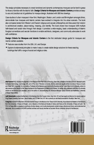 Design Criteria for Mosques and Islamic Centres