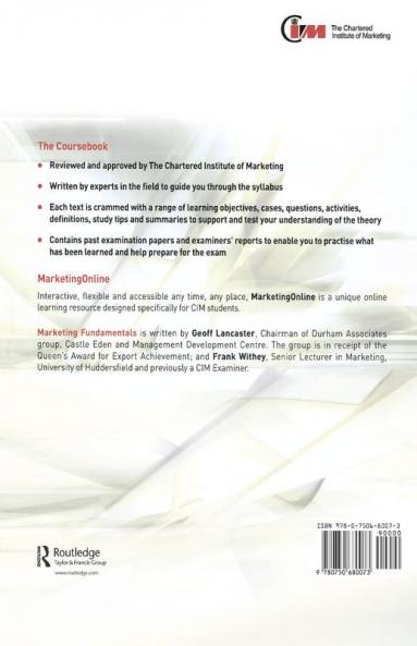 CIM Coursebook 06/07 Marketing Fundamentals