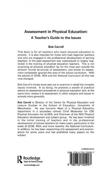 Assessment in Physical Education