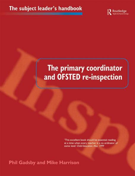 Primary Coordinator and OFSTED Re-Inspection