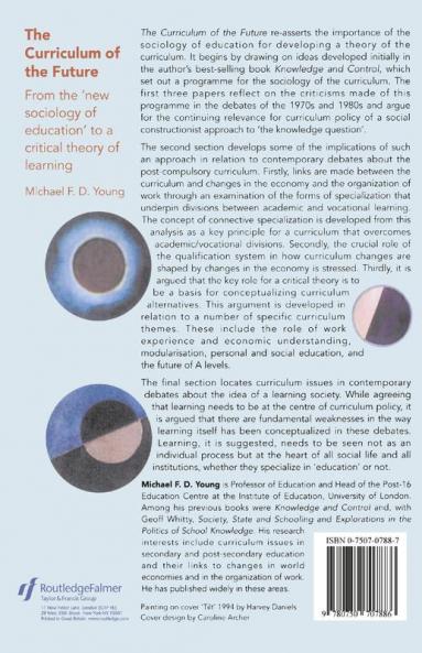 Curriculum of the Future