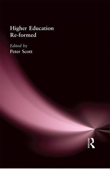 Higher Education Re-formed