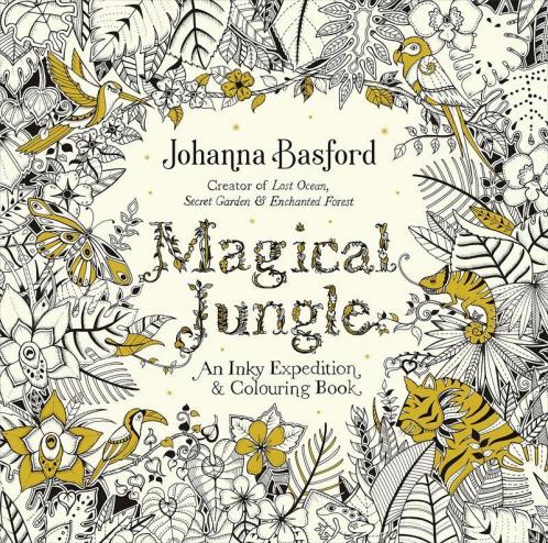 Magical Jungle: An Inky Expedition & Colouring Book