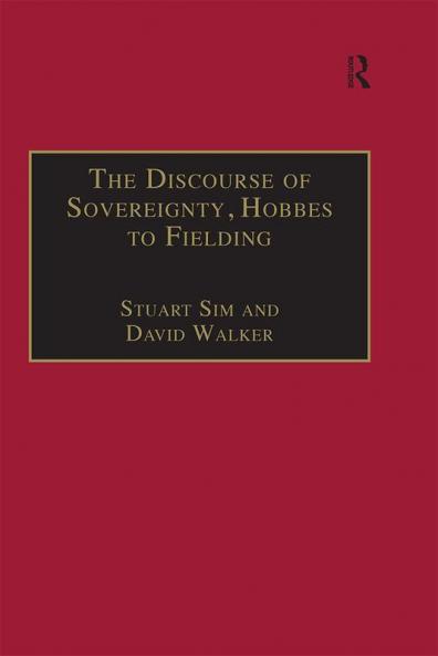 Discourse of Sovereignty Hobbes to Fielding