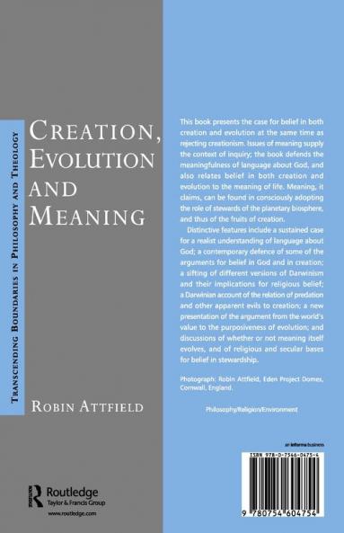 Creation Evolution and Meaning
