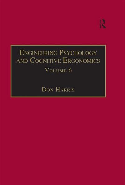 Engineering Psychology and Cognitive Ergonomics