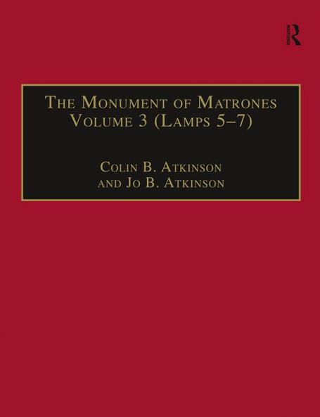 Monument of Matrones Volume 3 (Lamps 5-7)