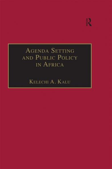 Agenda Setting and Public Policy in Africa