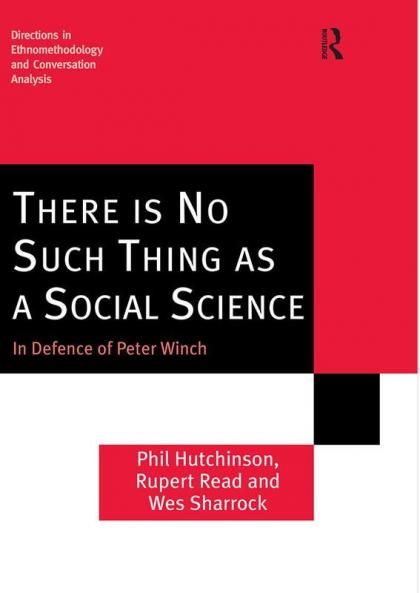 There is No Such Thing as a Social Science