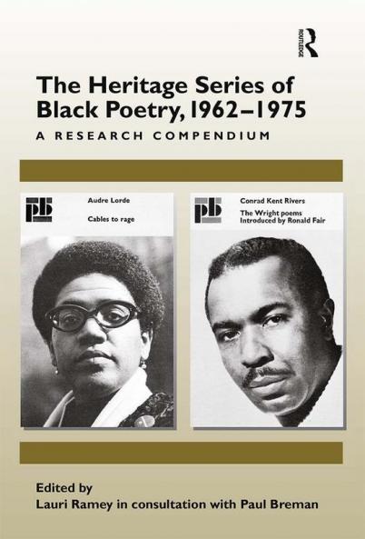 Heritage Series of Black Poetry 1962-1975