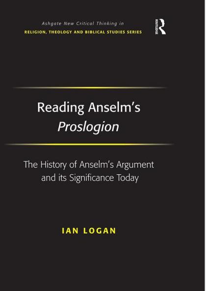 Reading Anselm's Proslogion