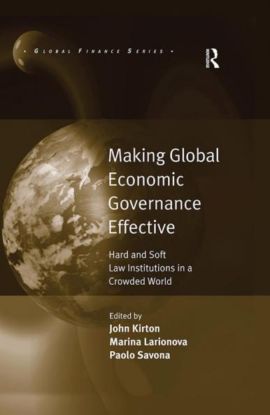 Making Global Economic Governance Effective