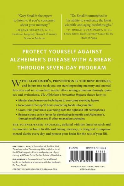 The Alzheimer's Prevention Program