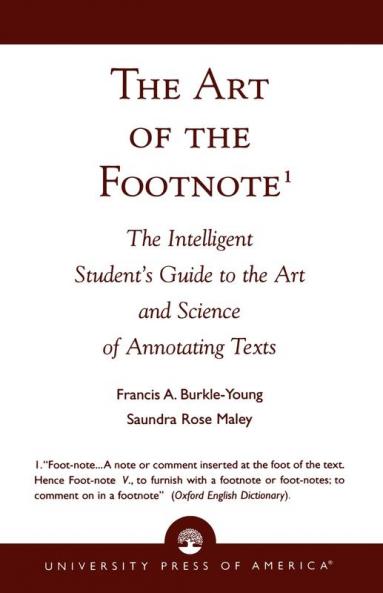 Art of the Footnote