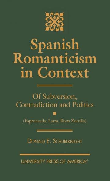 Spanish Romanticism in Context