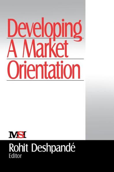 Developing a Market Orientation